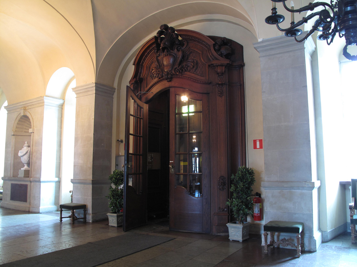 Ing�ngen till Riddarhuset