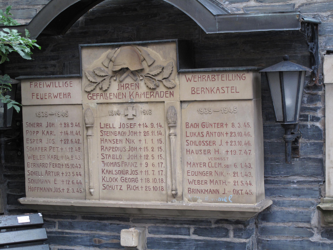 Killed during WWI and WWII