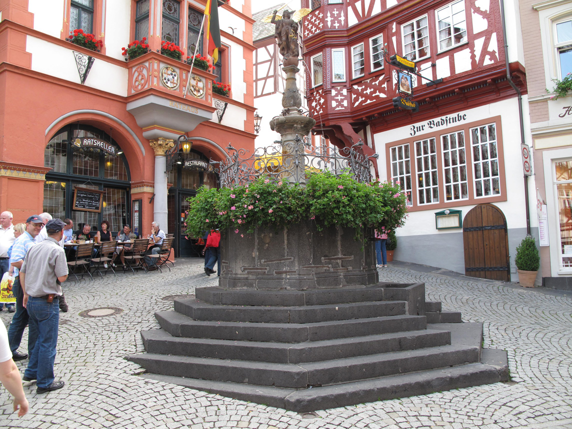 Bernkastel's mediaeval market square