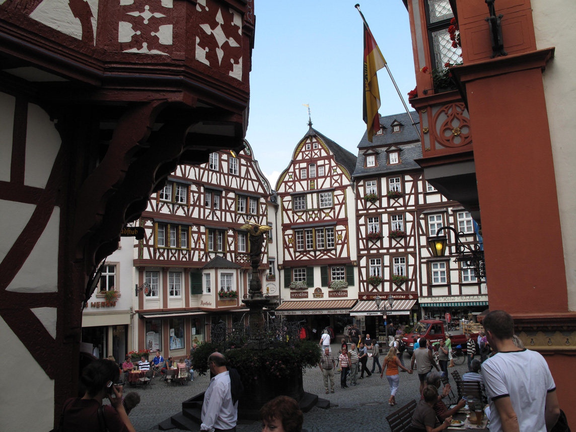 Bernkastel's mediaeval market square
