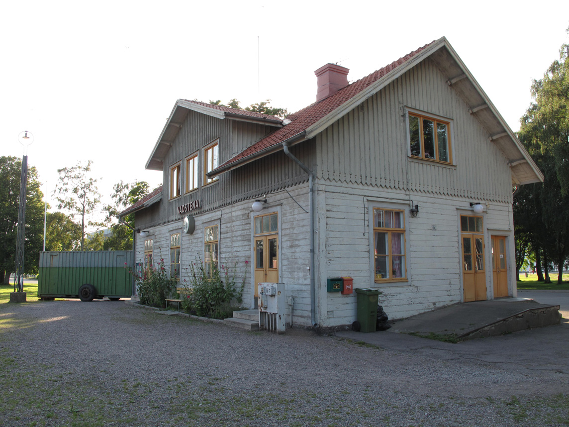 Vadstena trainstation