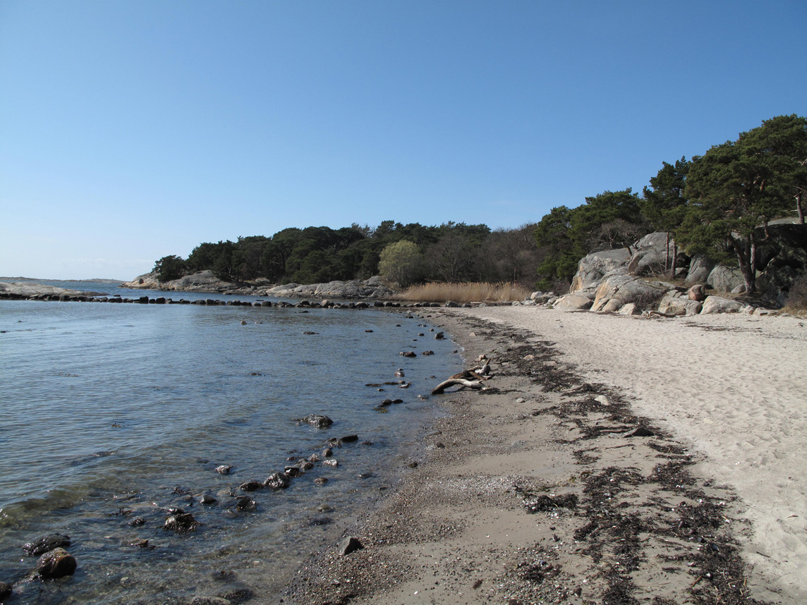 Badstrand i  S�r�