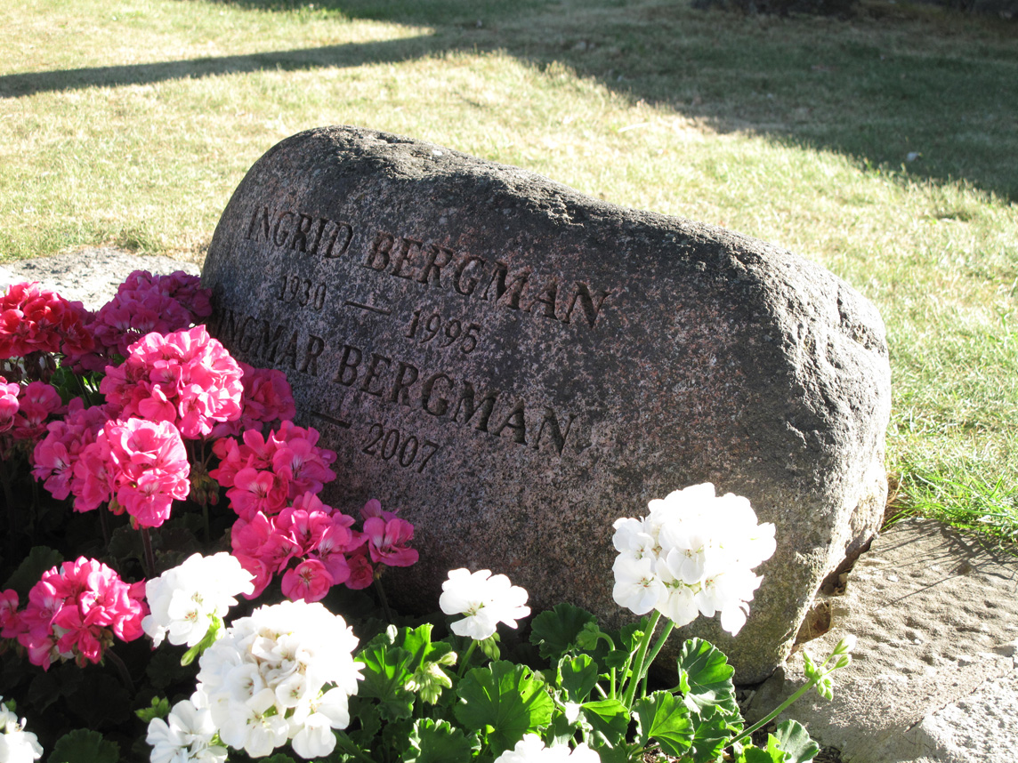 Ingemar Bergmans grav, The grave of  Ingmar Bergman