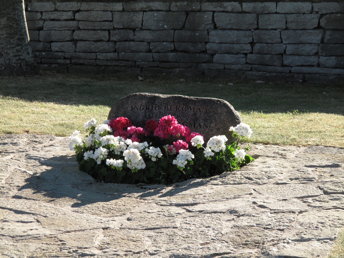Ingemar Bergmans grav, The grave of  Ingmar Bergman