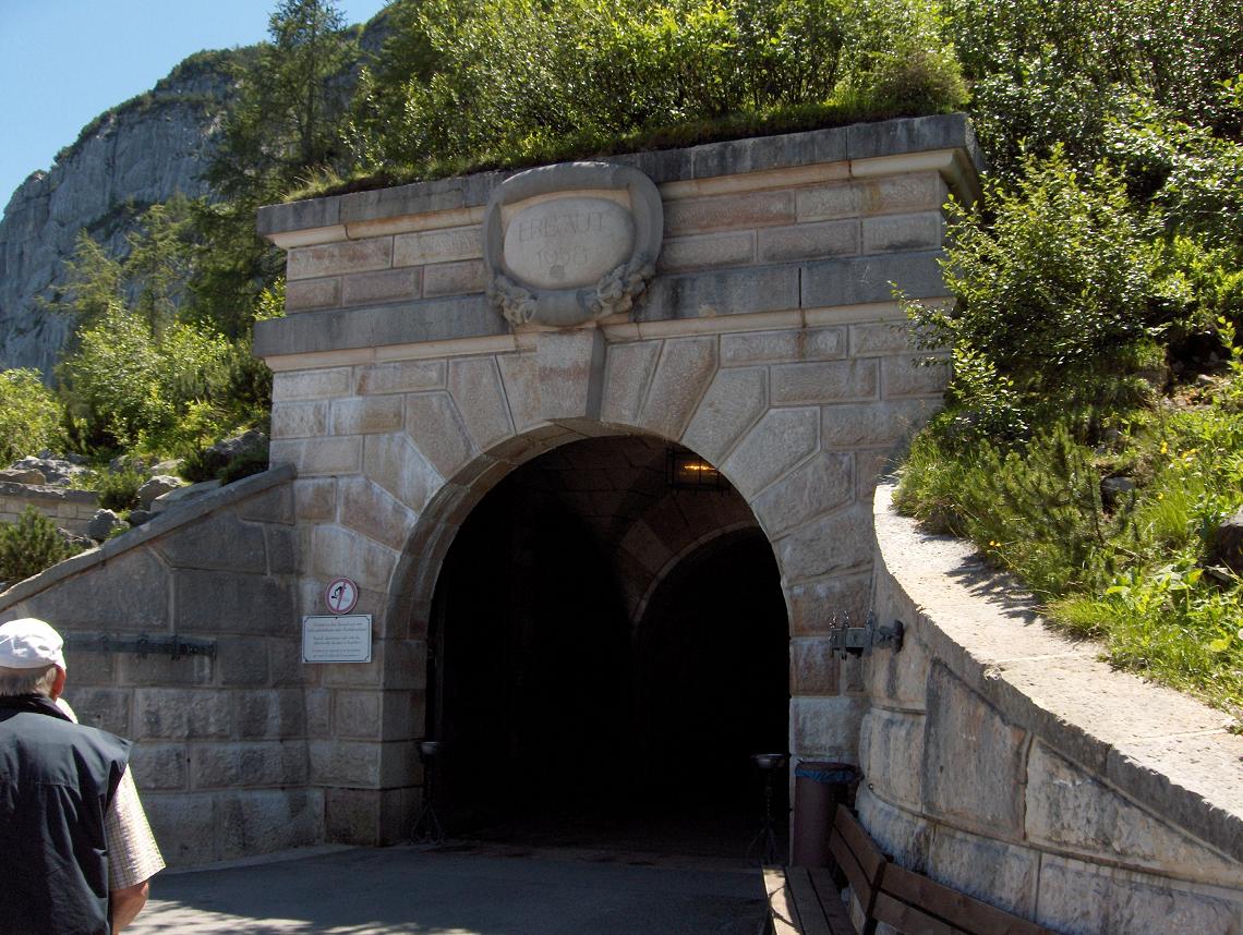 The entrance to Kehlsteinhaus