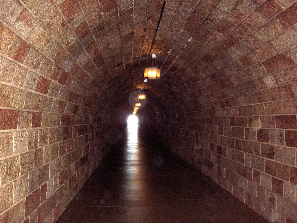 The tunnel to Kehlsteinhaus