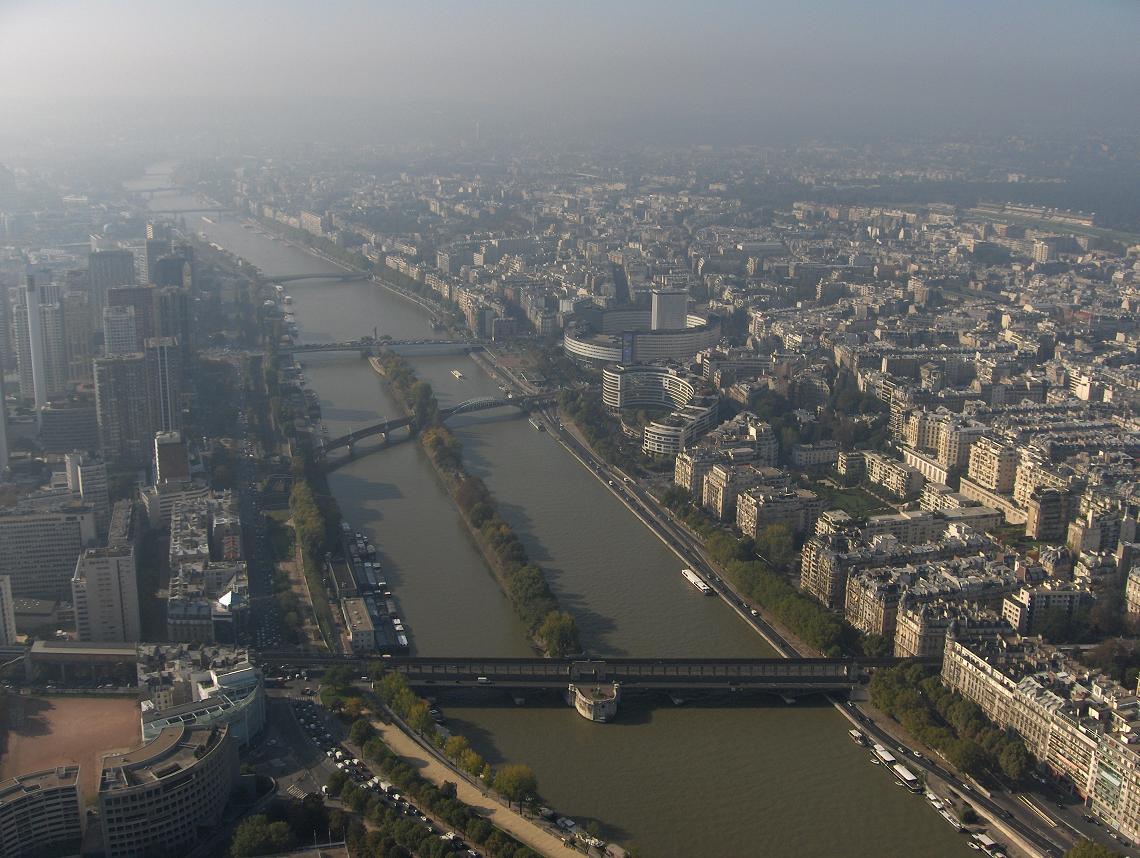 View from  The Eiffel tower