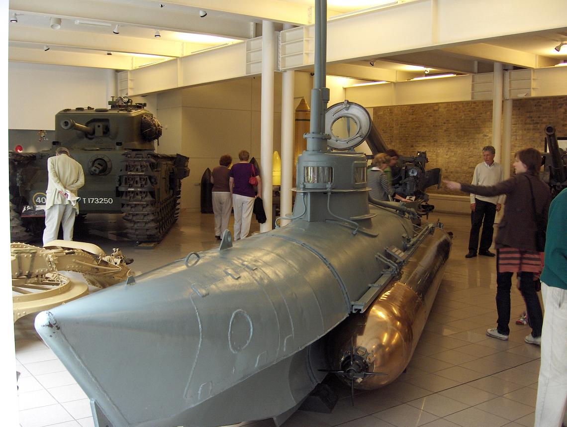 A German Biber submarine