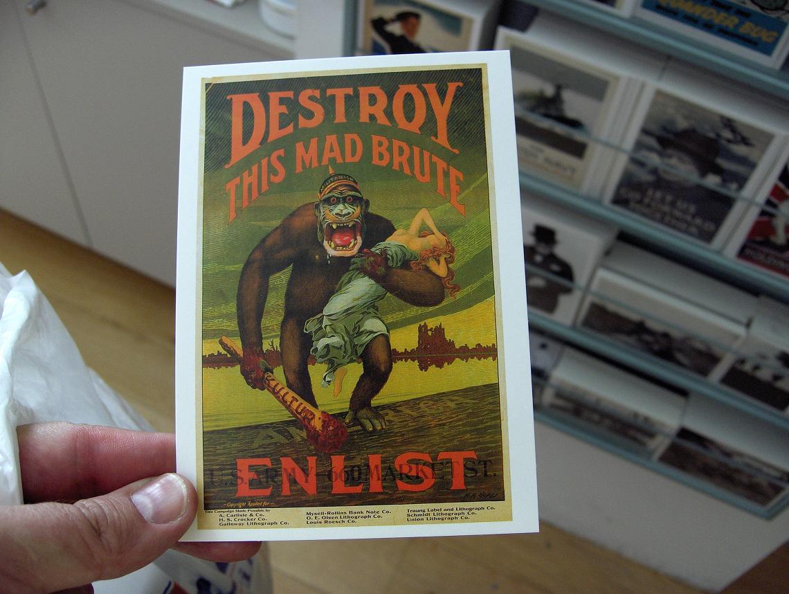 American war propaganda against Germany, WWI