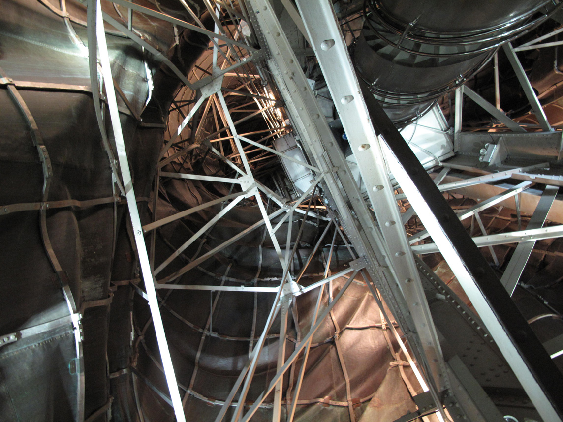 Inside the Statue of Liberty