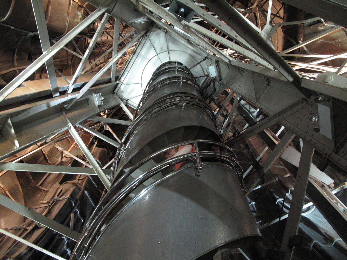 Inside the Statue of Liberty