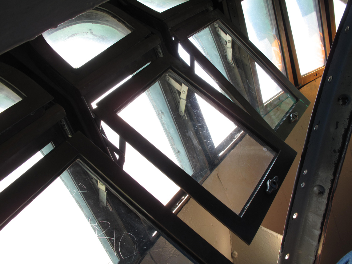 Inside the Crown of Statue of Liberty