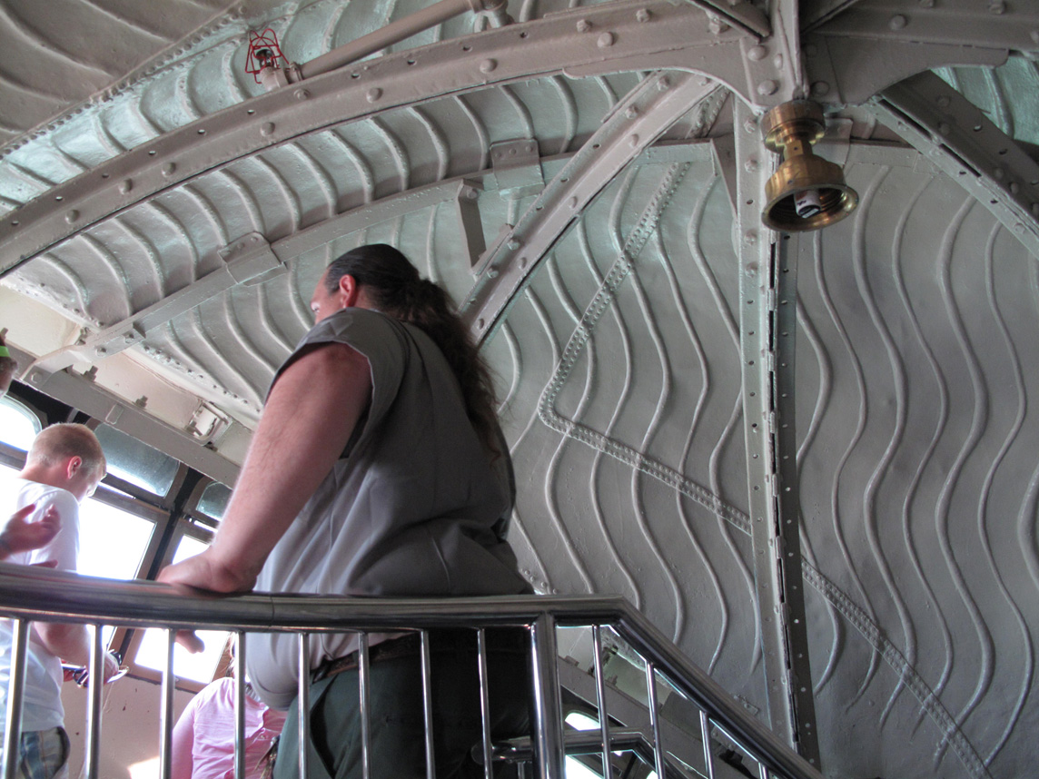 Inside the Crown of Statue of Liberty
